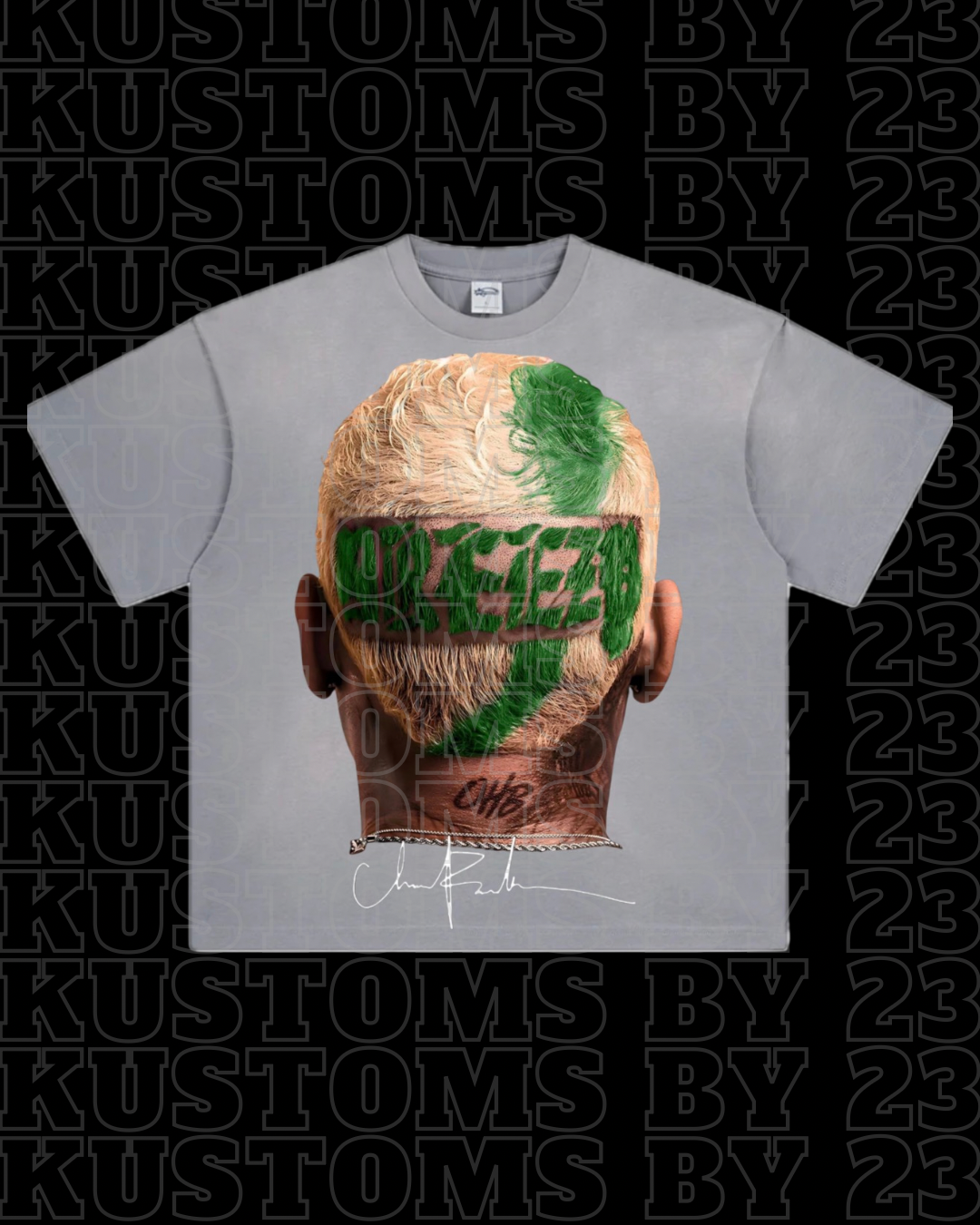 Chris Brown “Breezy XX Bowl” Concert 25’ Tees w/ MoneyOnMyMind Clo. Website Barcode