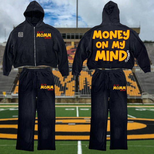 GSU Homecoming 25’ “MOMM Be The Brand” Zip-Up Sweatsuit