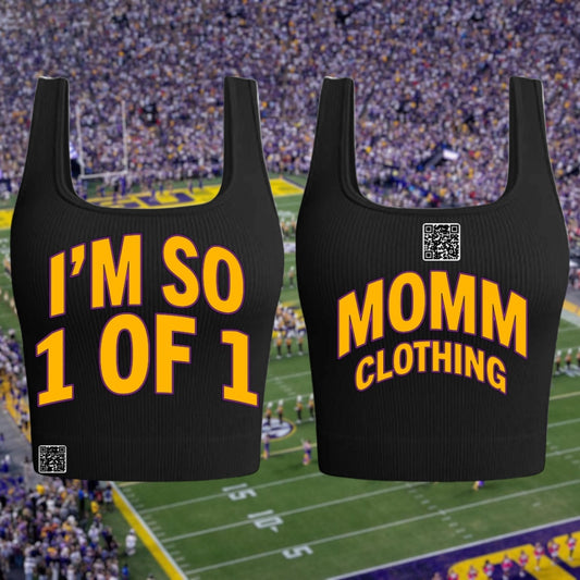LSU Homecoming 25’ Women’s Cropped Tank Tops